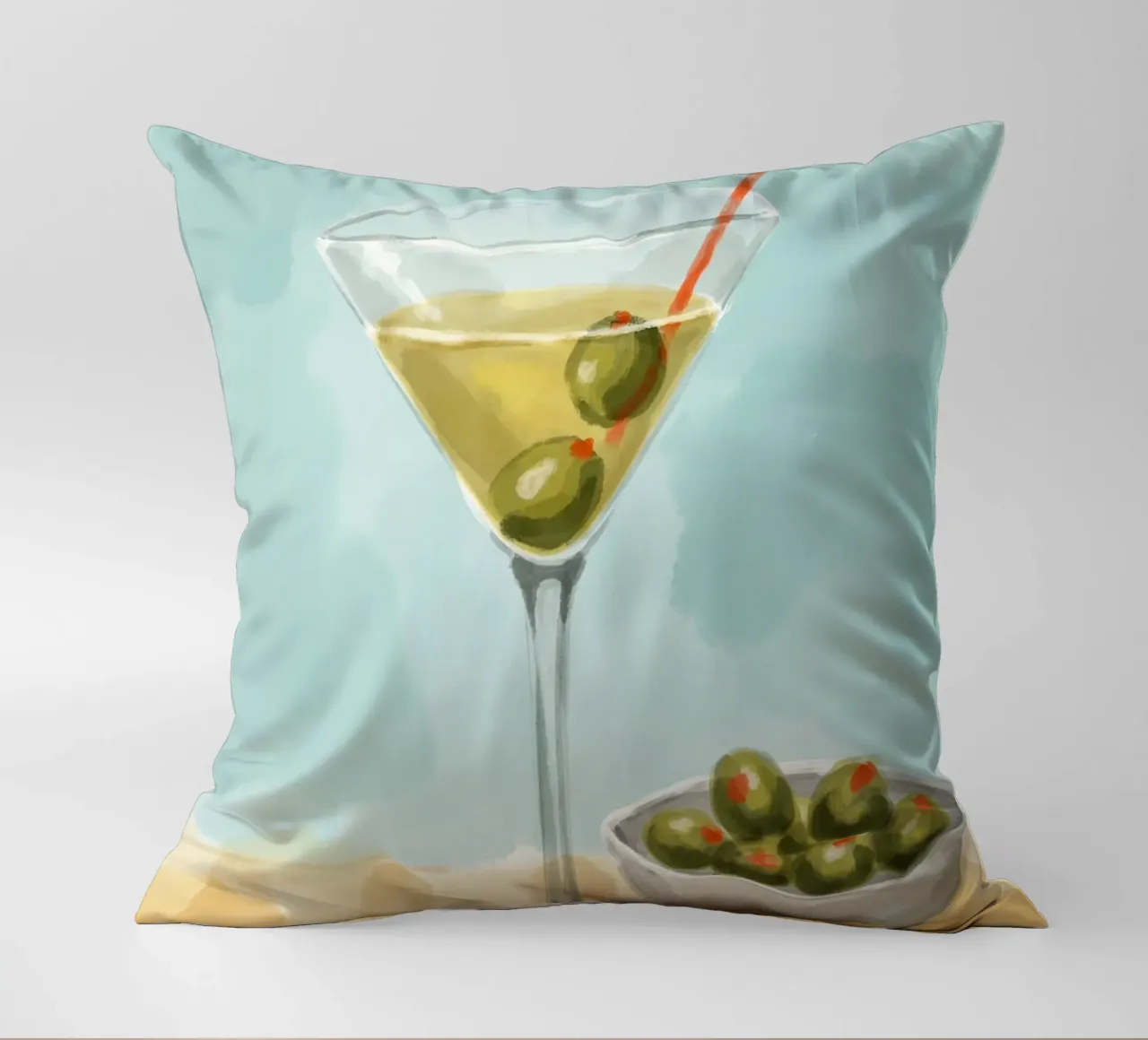 Martini Glass cuscino da Indigo Rain