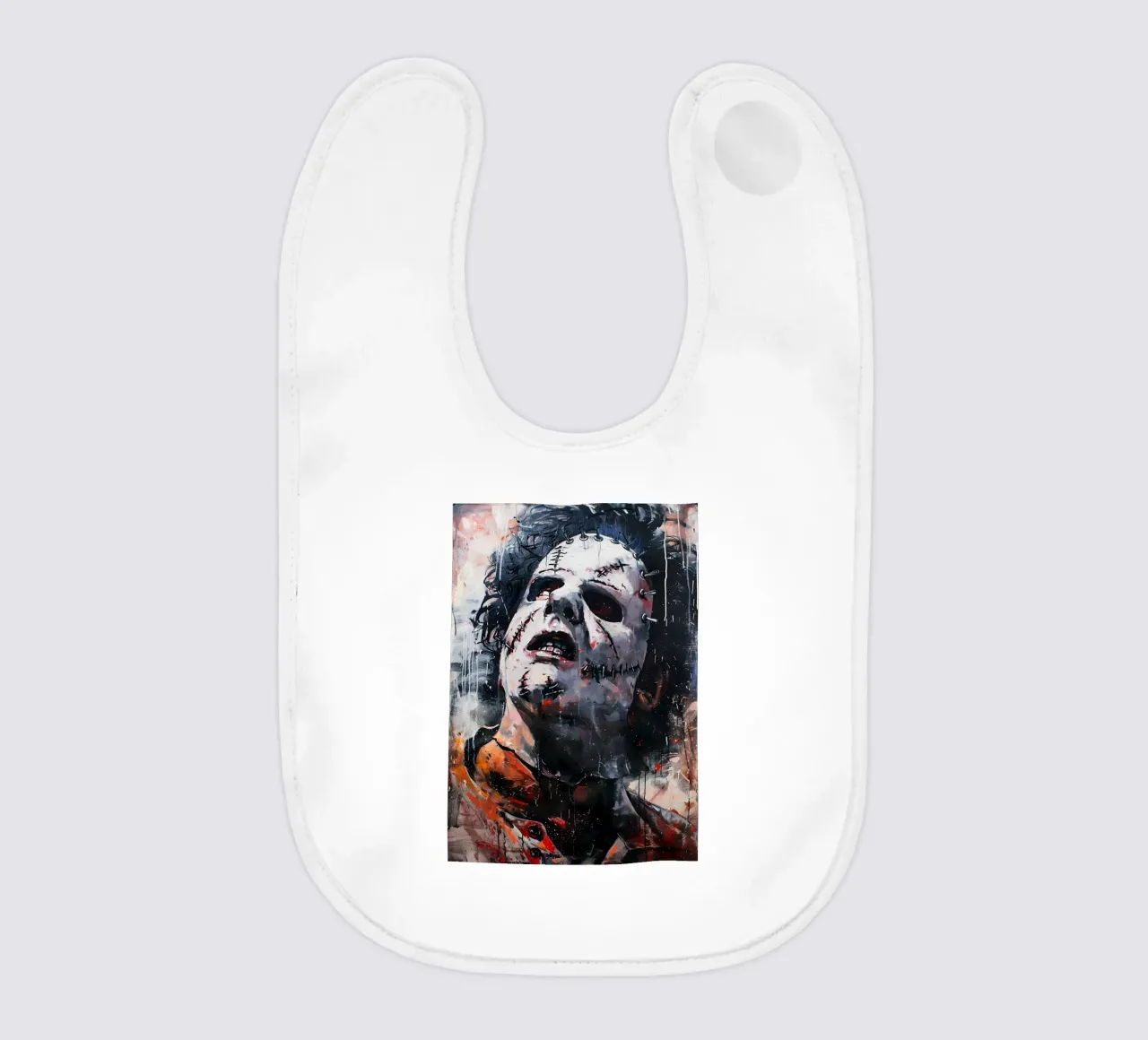 Leatherface From The Texas Chainsaw Massacre series Movie bavaglino da FreeArtStudio