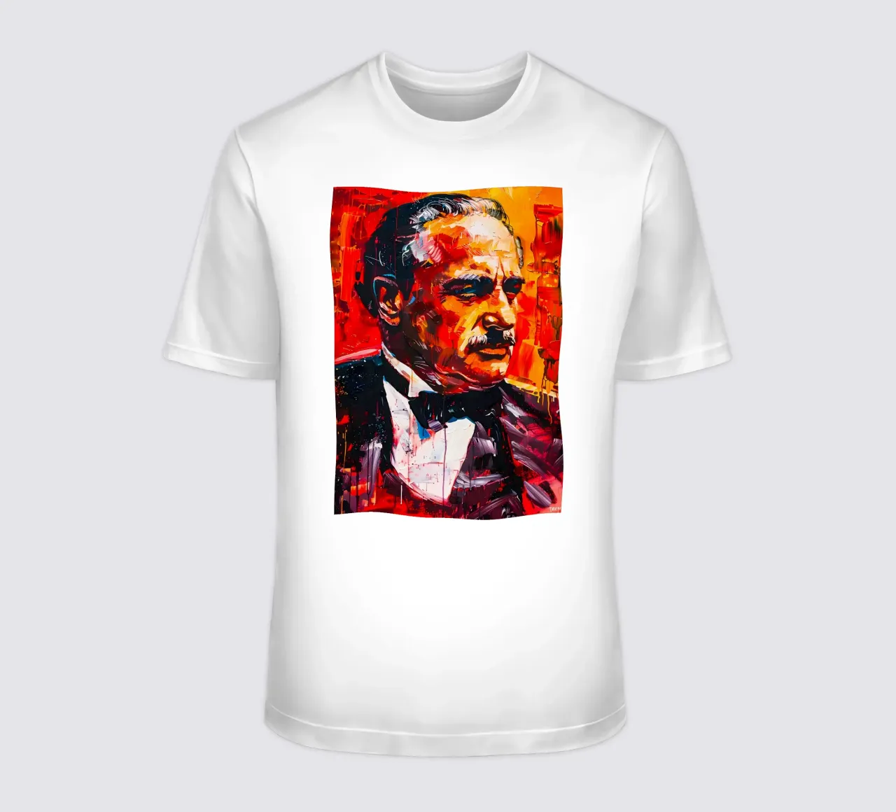 Marlon Brando From The Godfather t-shirt da FreeArtStudio