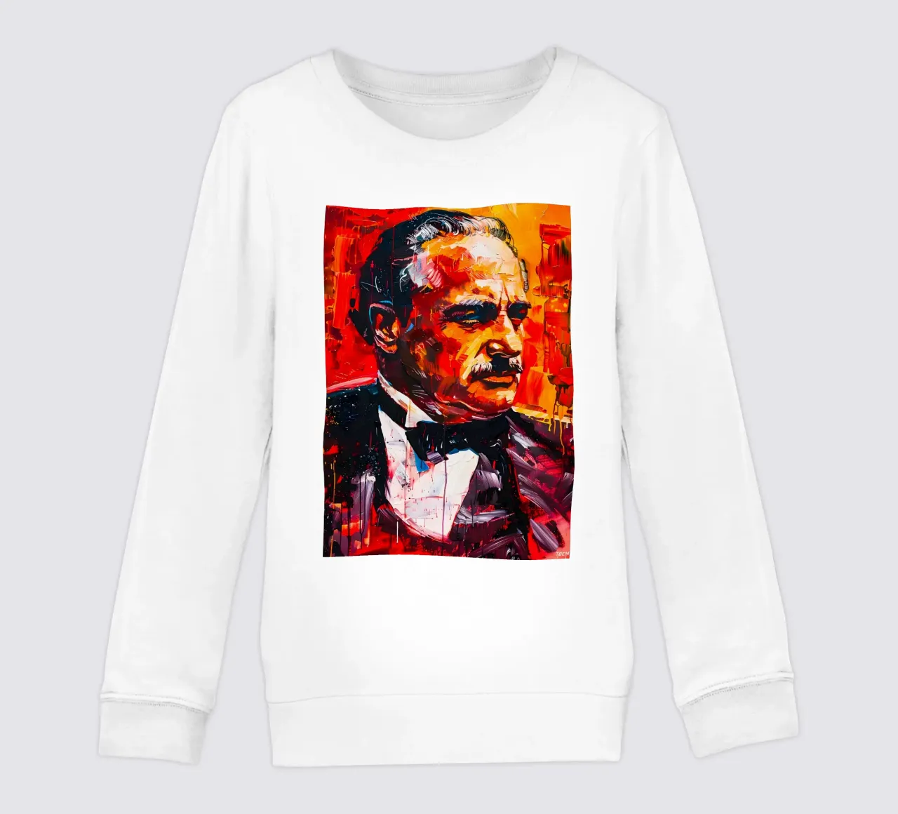 Marlon Brando From The Godfather felpa bambino da FreeArtStudio