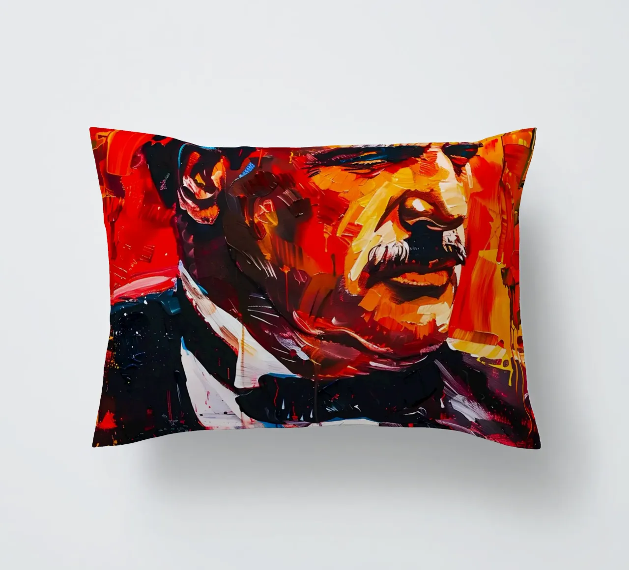 Marlon Brando From The Godfather cuscino da FreeArtStudio