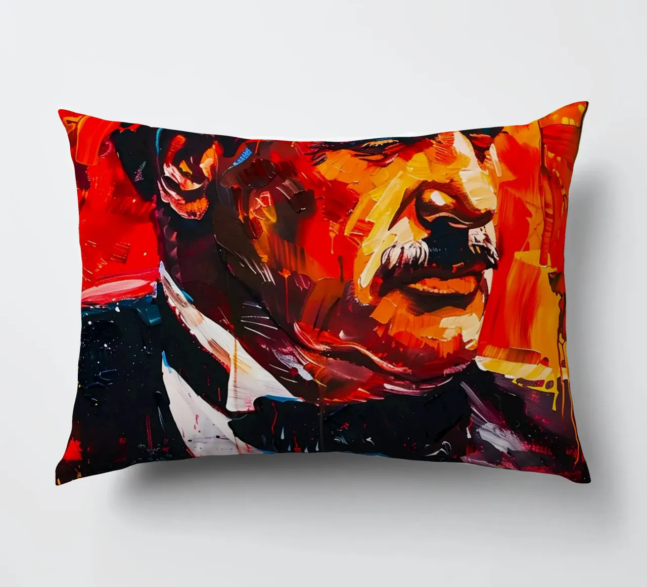 Marlon Brando From The Godfather cuscino da FreeArtStudio