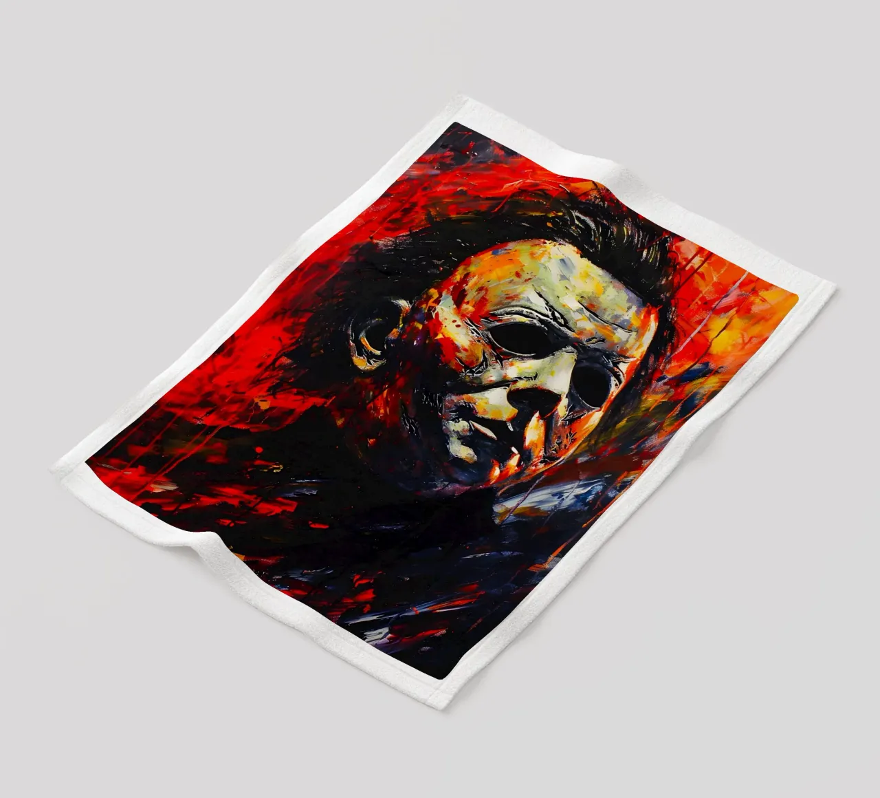 Michael Myers From Halloween Movie coperta in pile da FreeArtStudio