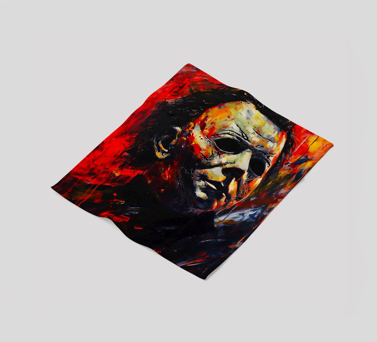 Michael Myers From Halloween Movie coperta in pile da FreeArtStudio