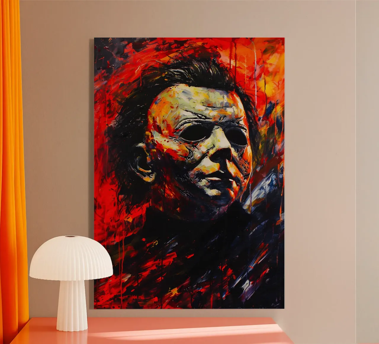 Michael Myers From Halloween Movie plexiglass da FreeArtStudio
