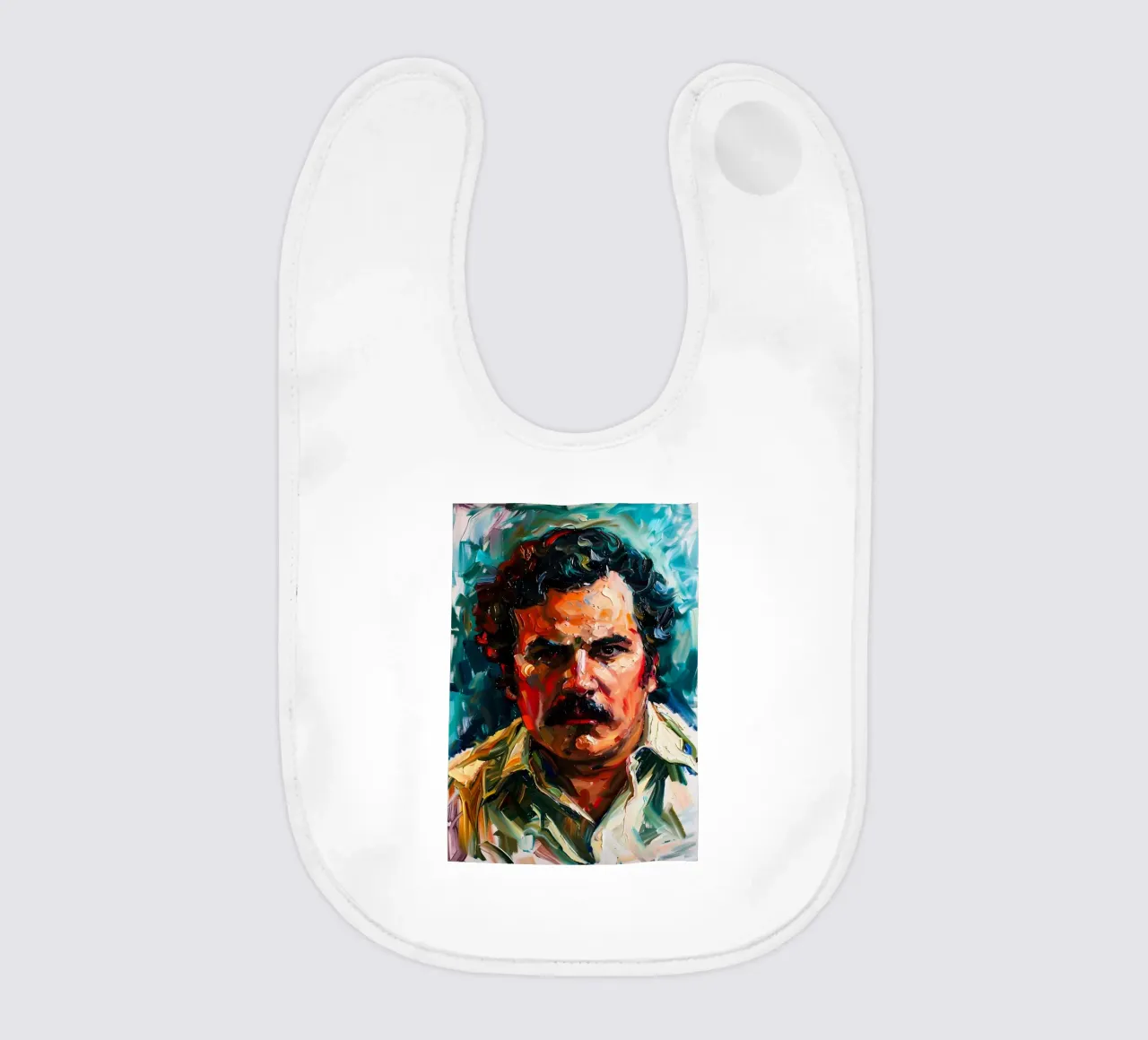 Pablo Escobar From Loving Pablo bavaglino da FreeArtStudio