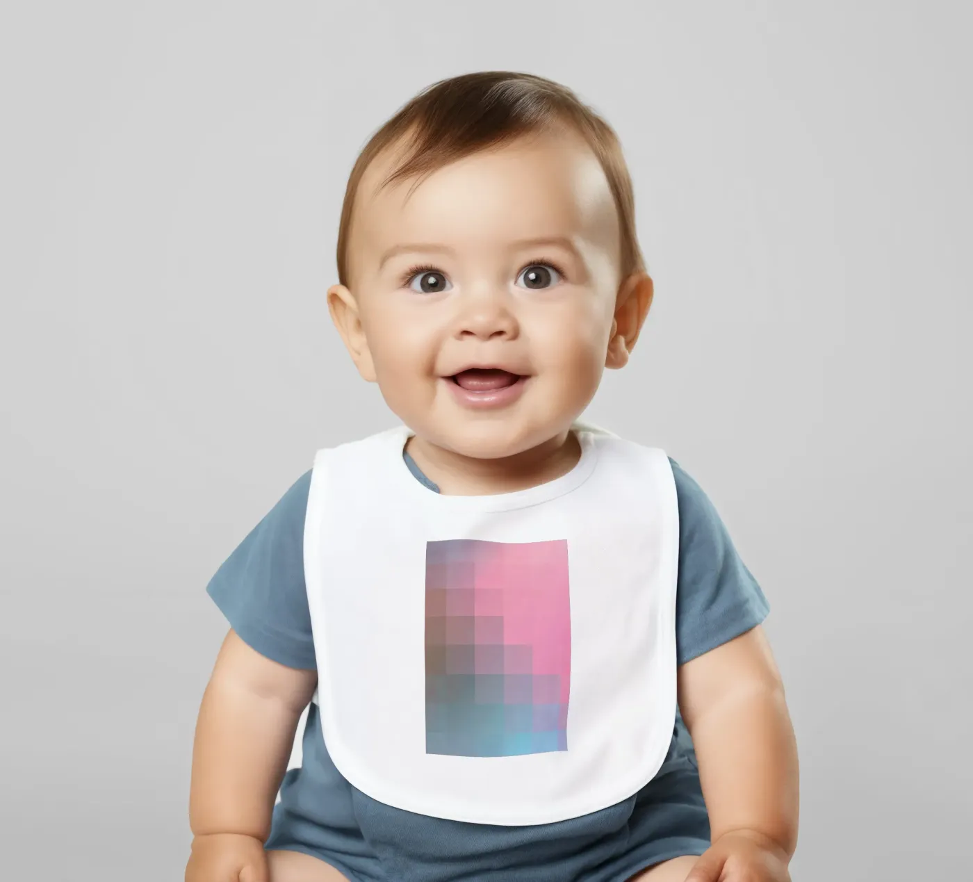 Girly Pixel Surface Babylätzchen von Danny Ivan