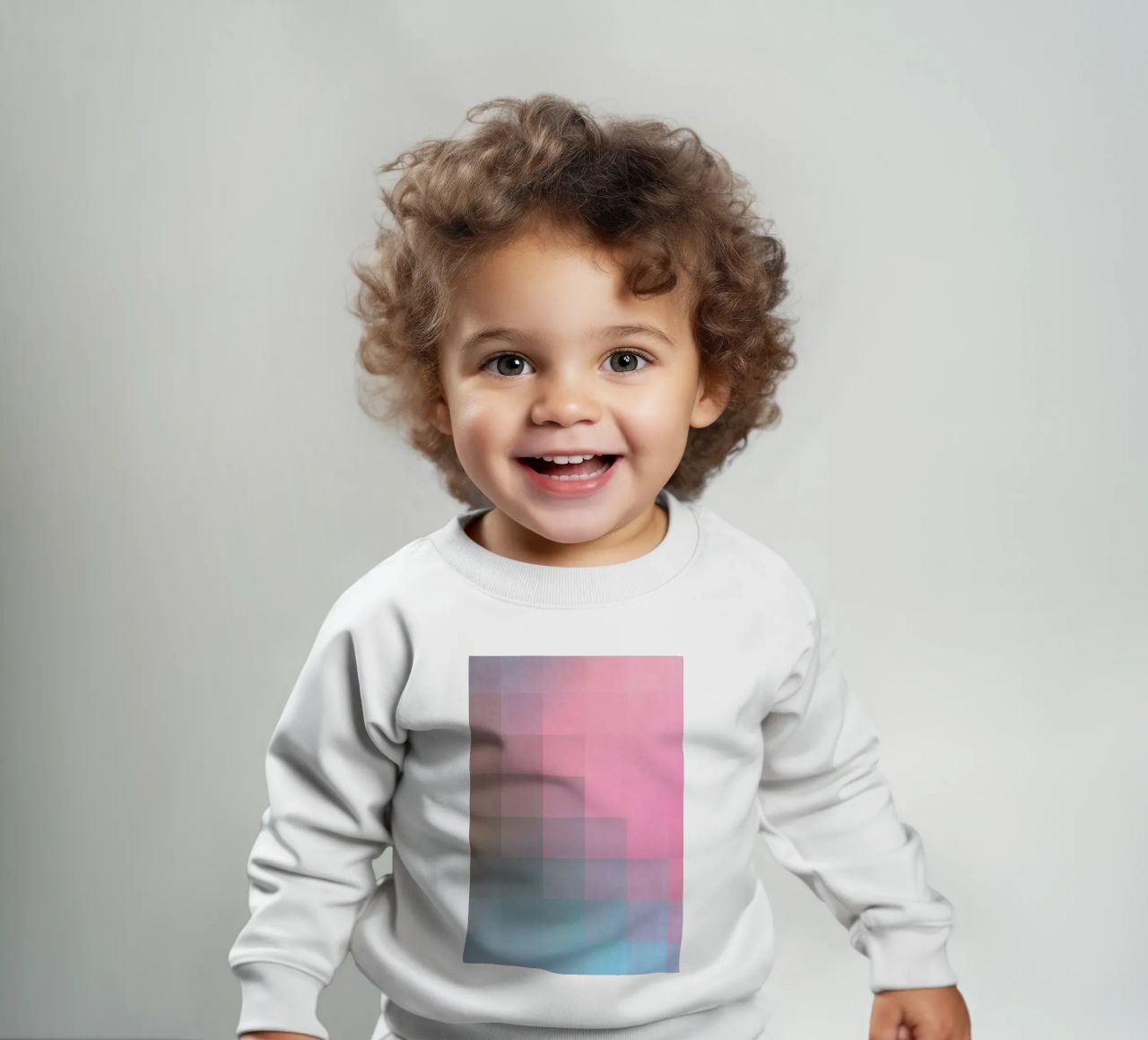 Girly Pixel Surface felpa neonato da Danny Ivan