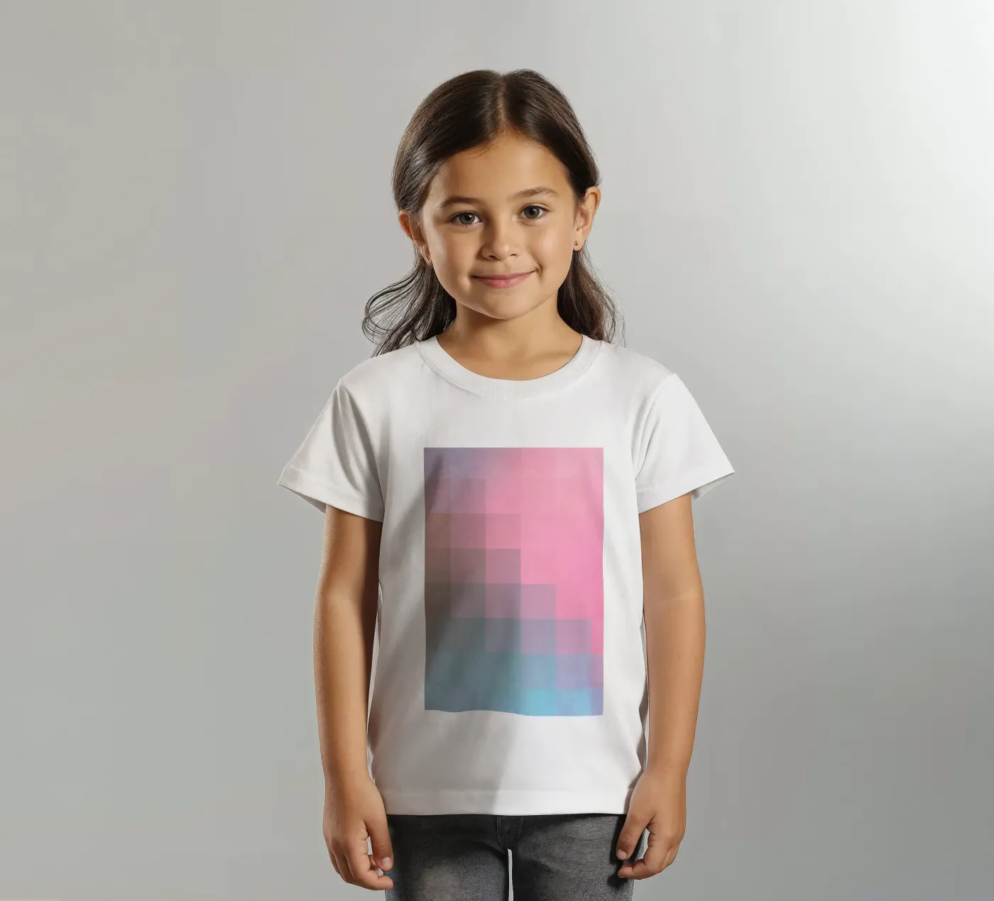 Girly Pixel Surface t-shirt bambini da Danny Ivan