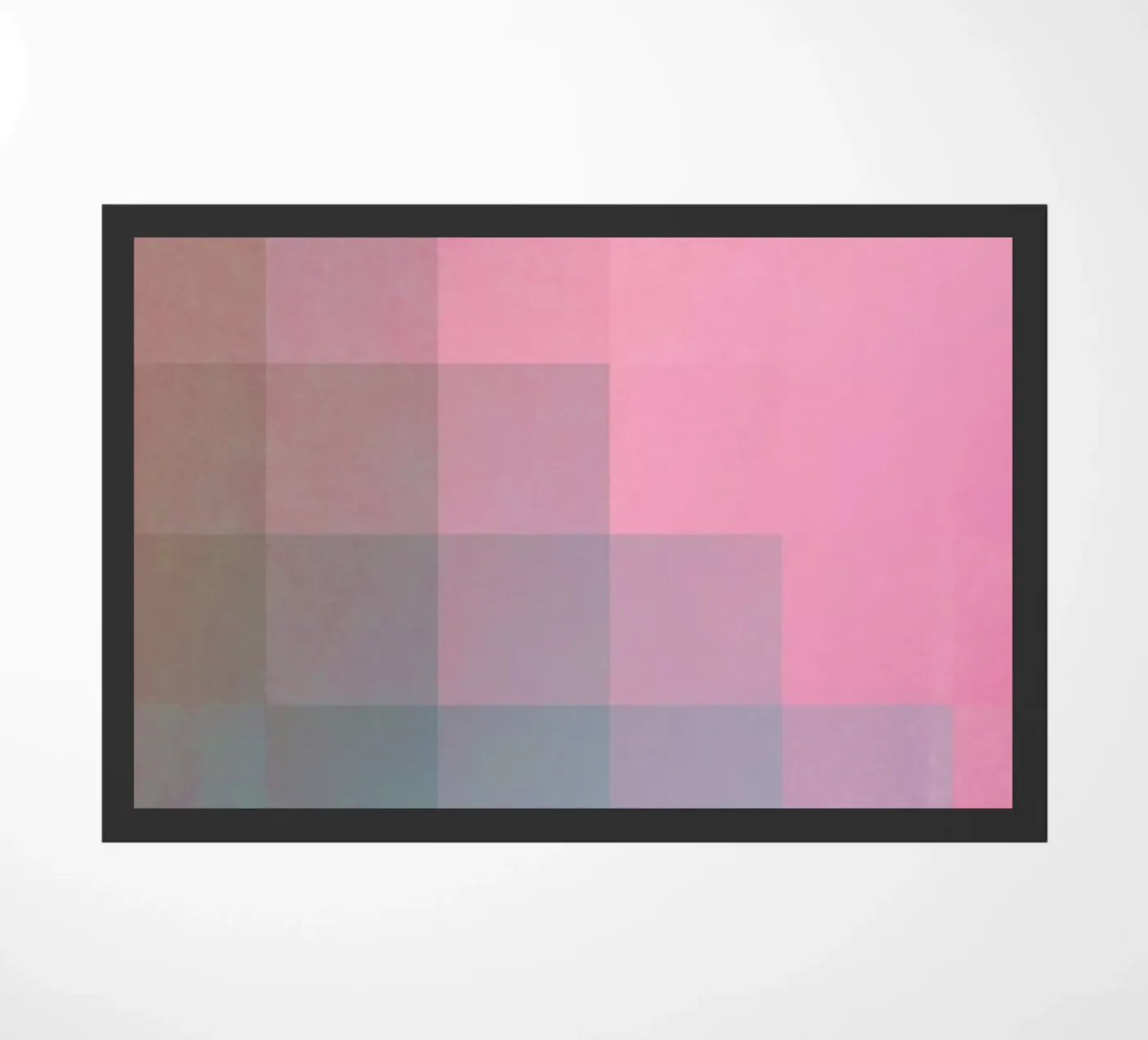 Girly Pixel Surface doormat by Danny Ivan
