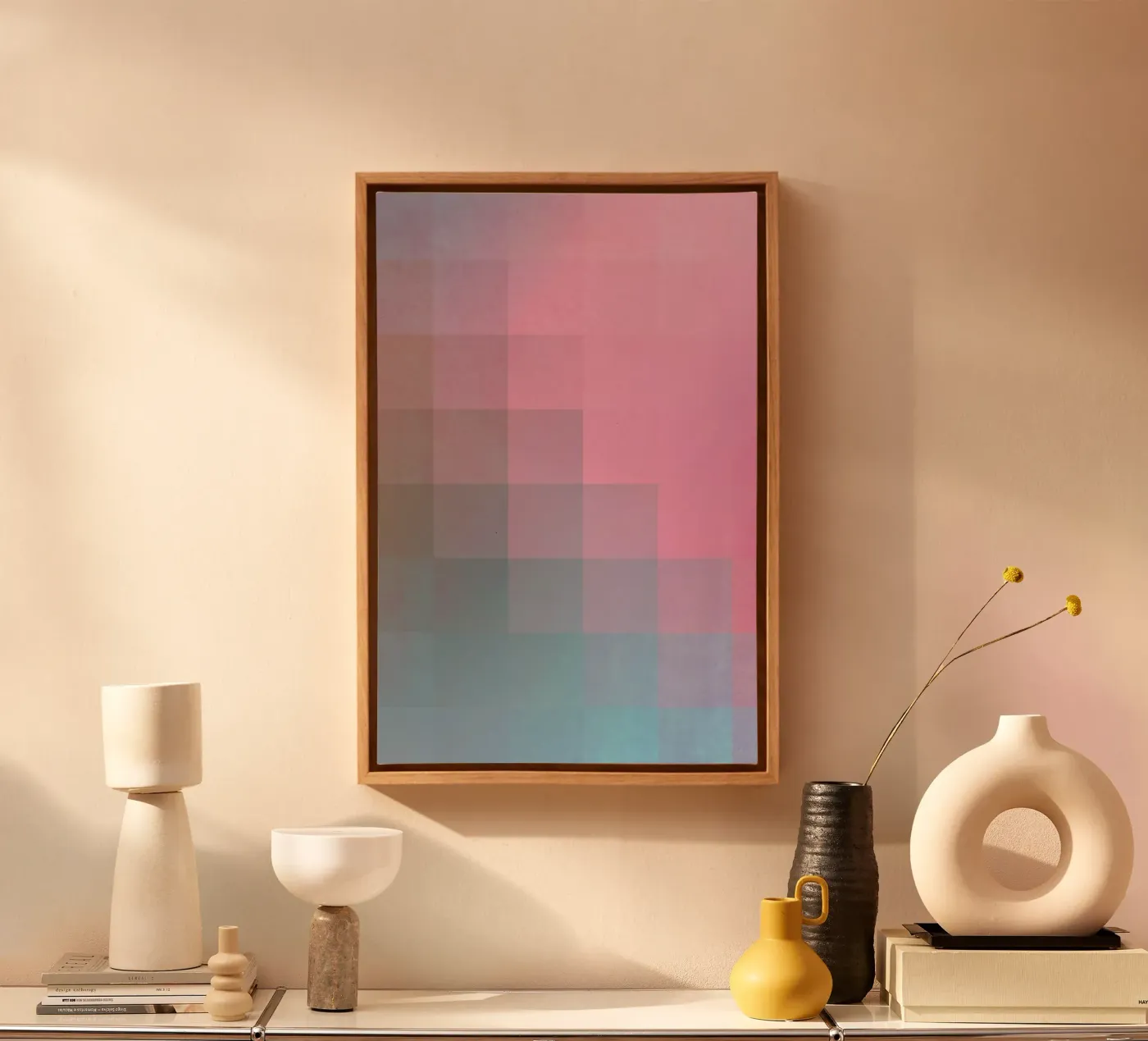Girly Pixel Surface canvas by Danny Ivan