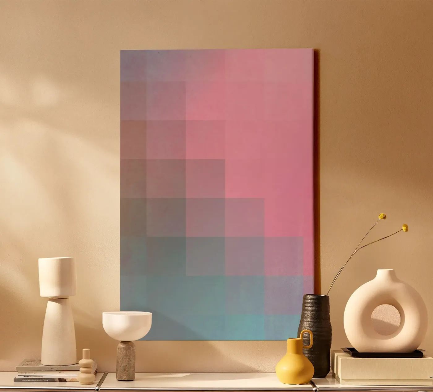 Girly Pixel Surface canvas by Danny Ivan