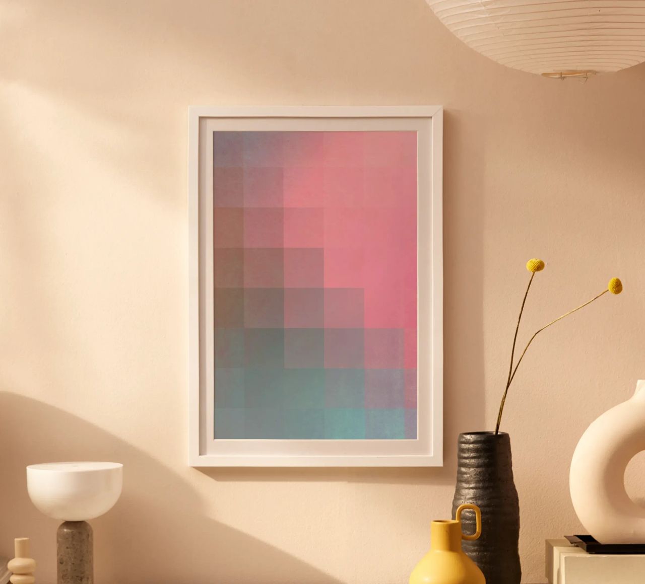 Girly Pixel Surface carta hahnemühle da Danny Ivan