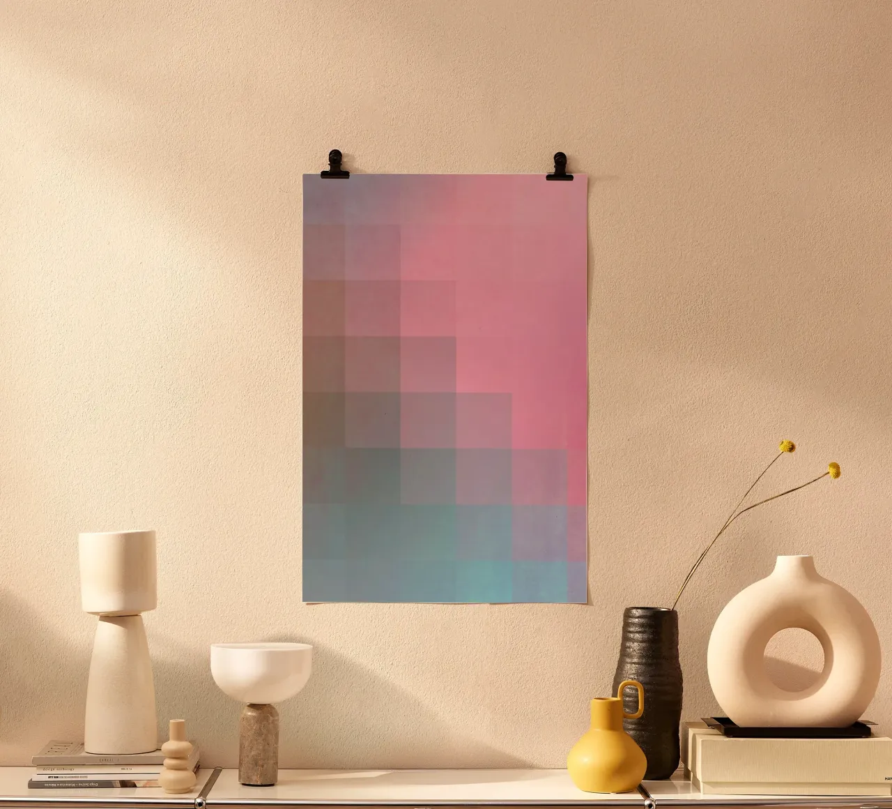 Girly Pixel Surface hahnemühle by Danny Ivan