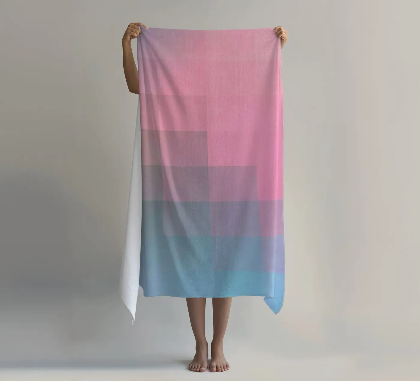 Girly Pixel Surface strandhanddoek van Danny Ivan