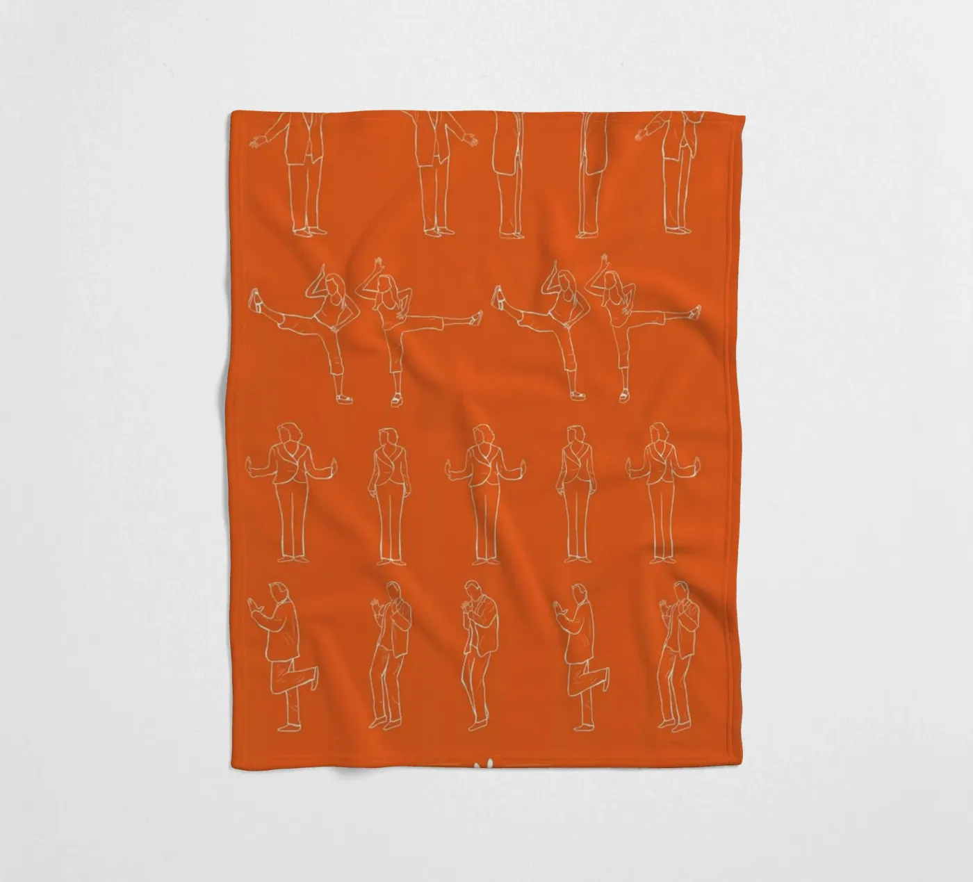 Arrested Development - Chicken Dance Fleecedecke von Niege Borges
