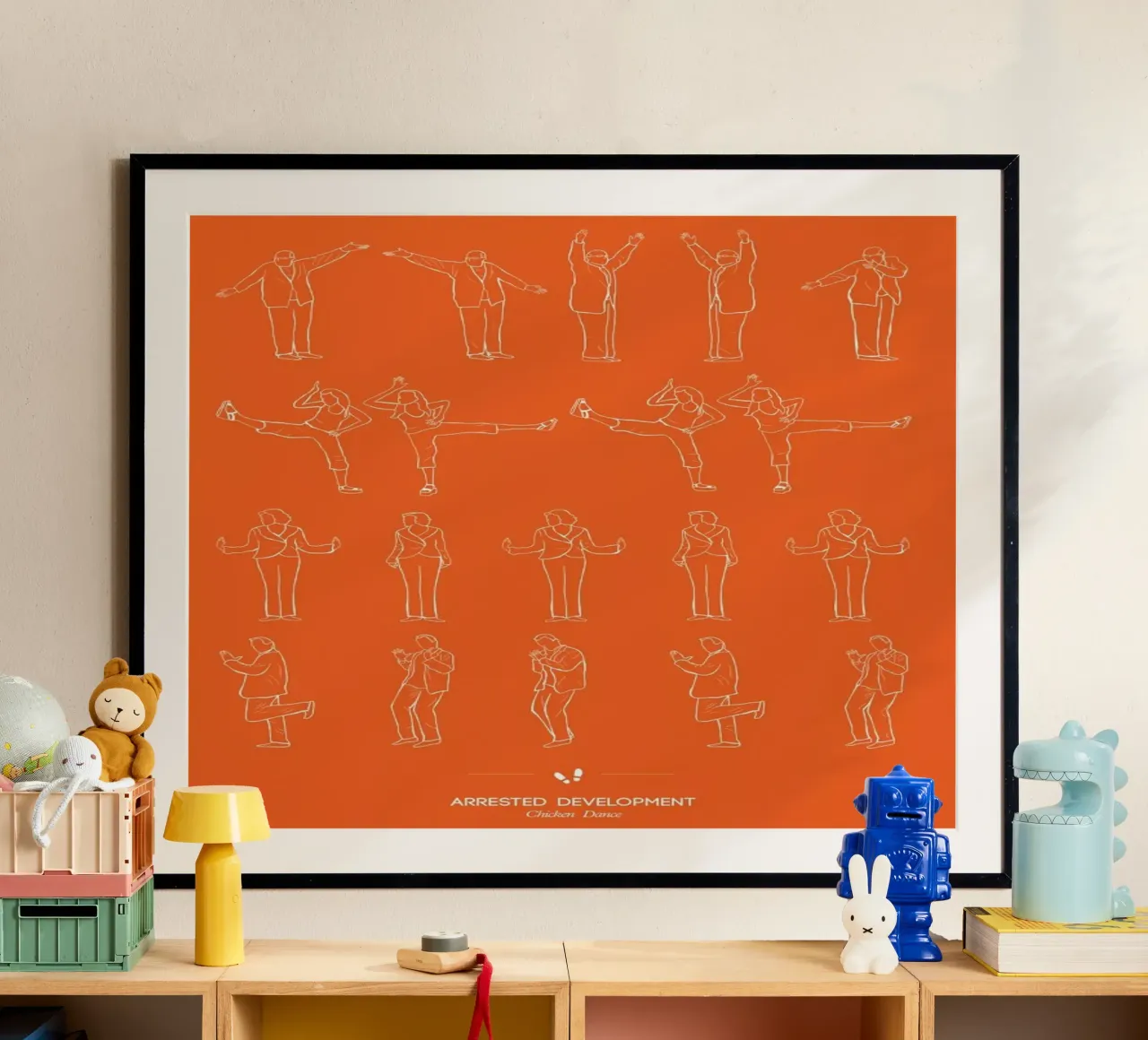 Arrested Development - Chicken Dance poster van Niege Borges