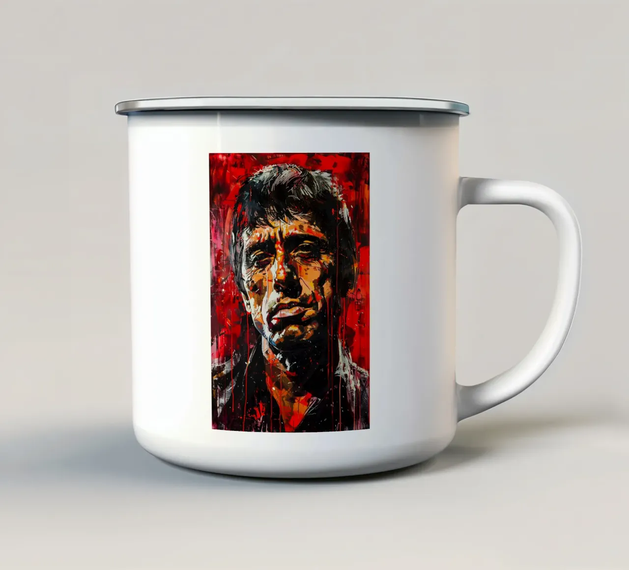 Scarface tazza in smalto da FreeArtStudio