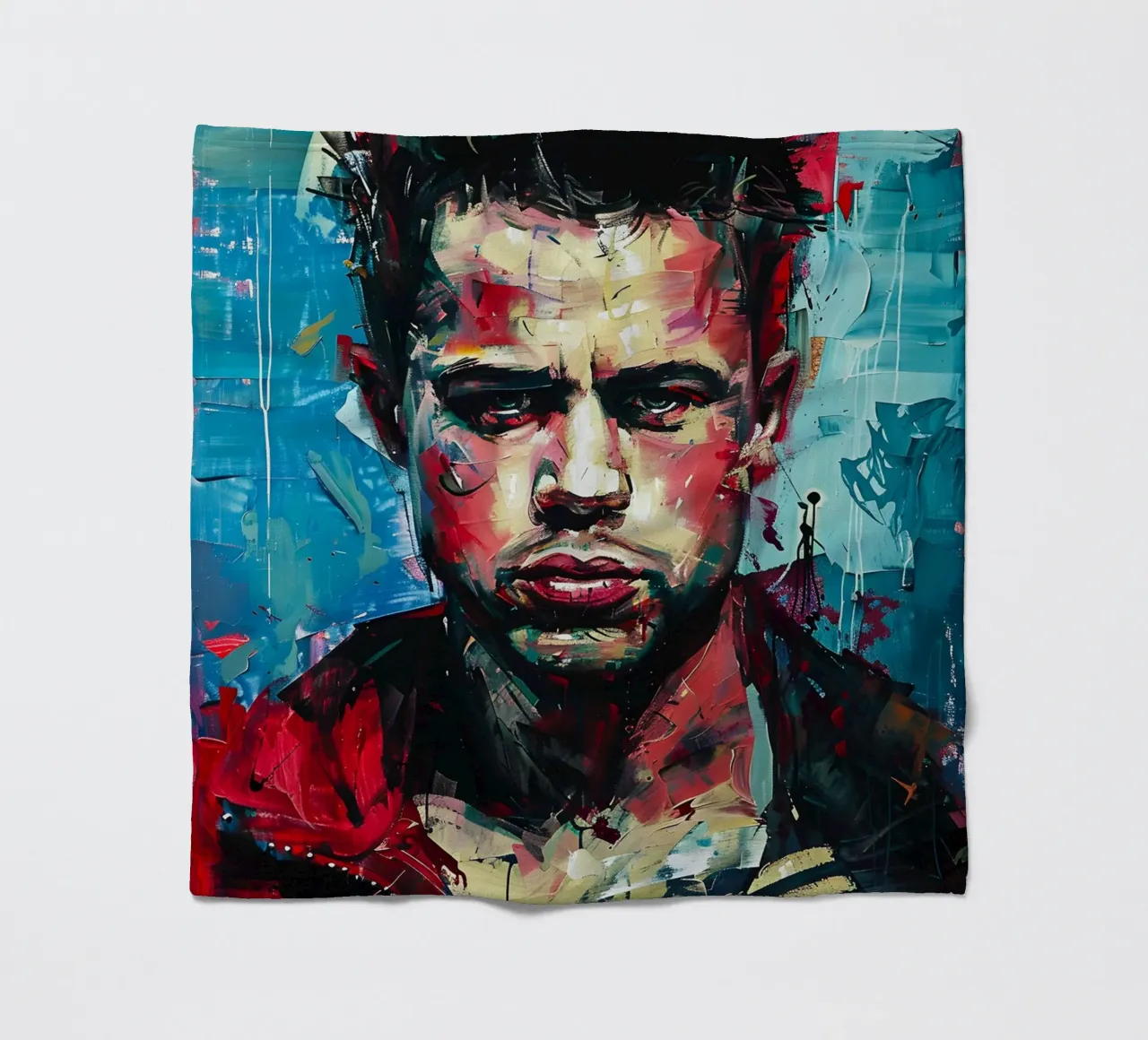 Tyler Durden From Fight Club coperta in pile da FreeArtStudio