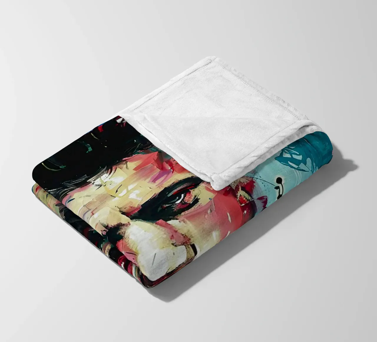 Tyler Durden From Fight Club coperta in pile da FreeArtStudio