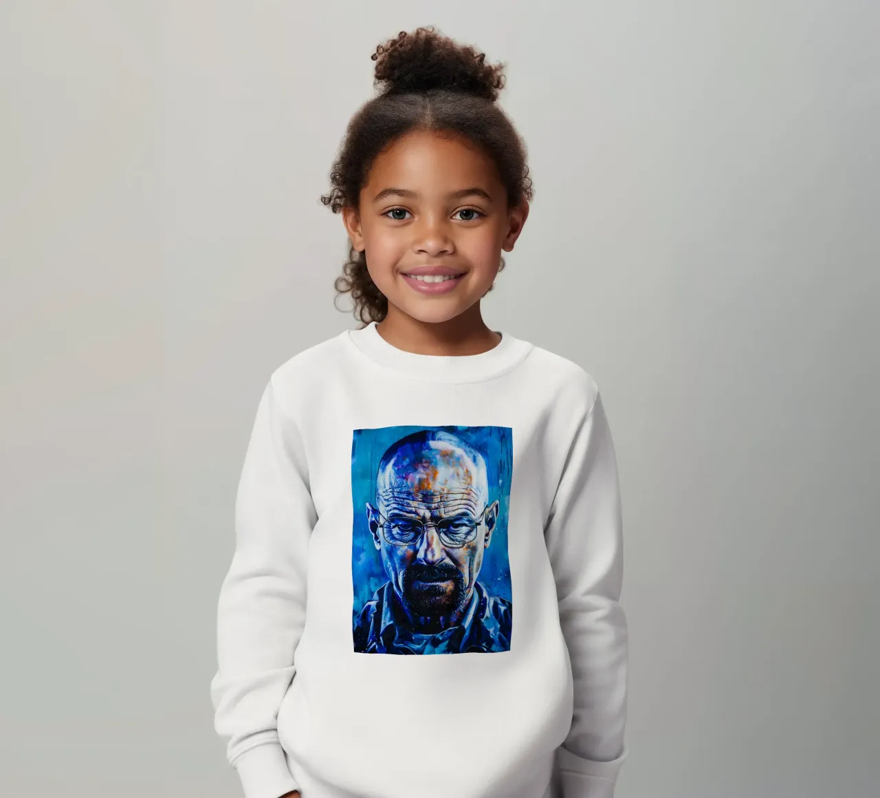 Walter White From Breaking Bad felpa bambino da FreeArtStudio
