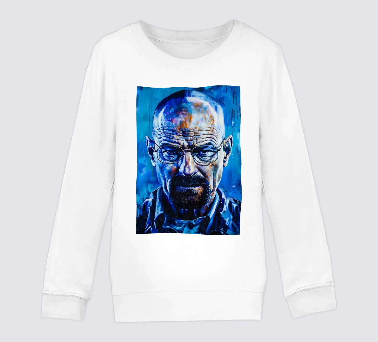 Walter White From Breaking Bad sudadera para niño de FreeArtStudio