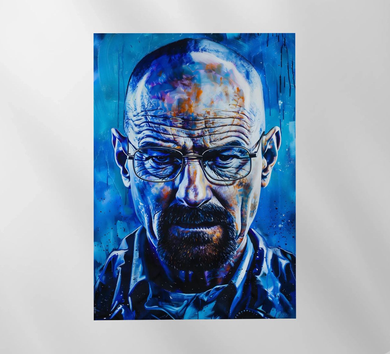 Walter White From Breaking Bad pellicola backlit da FreeArtStudio