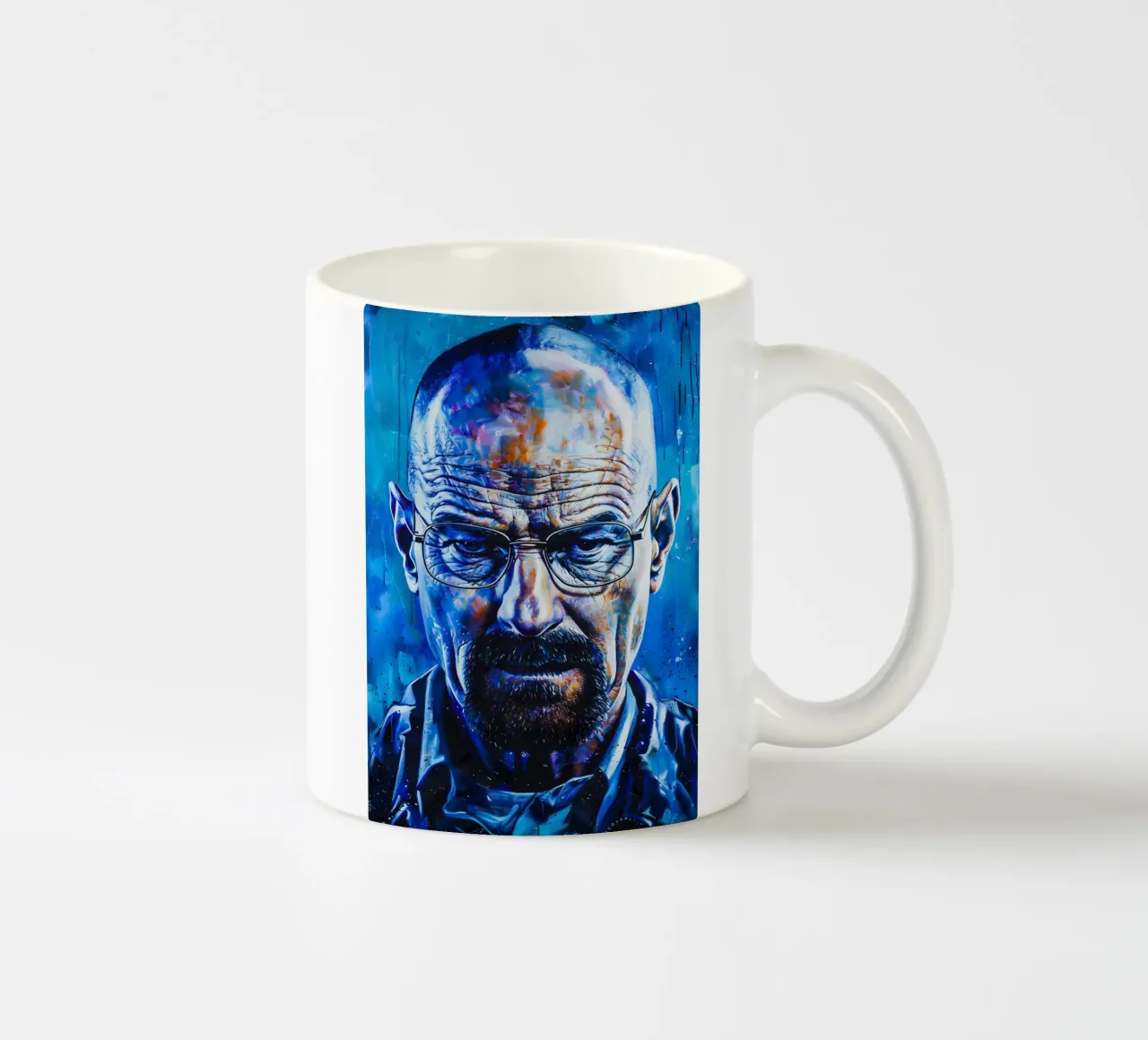 Walter White From Breaking Bad keramische mok van FreeArtStudio