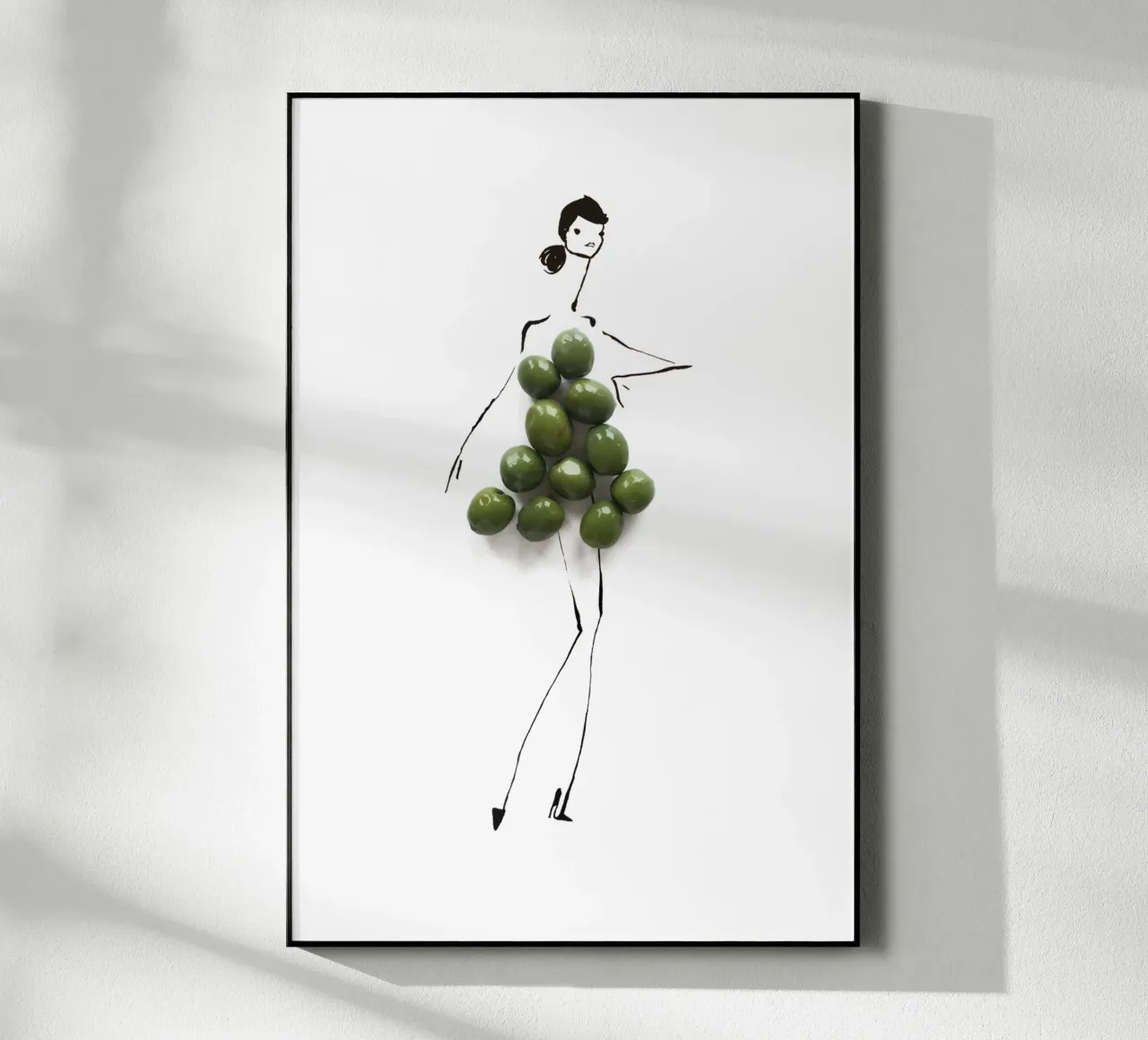 Olive Green plexiglass da Gretchen Roehrs