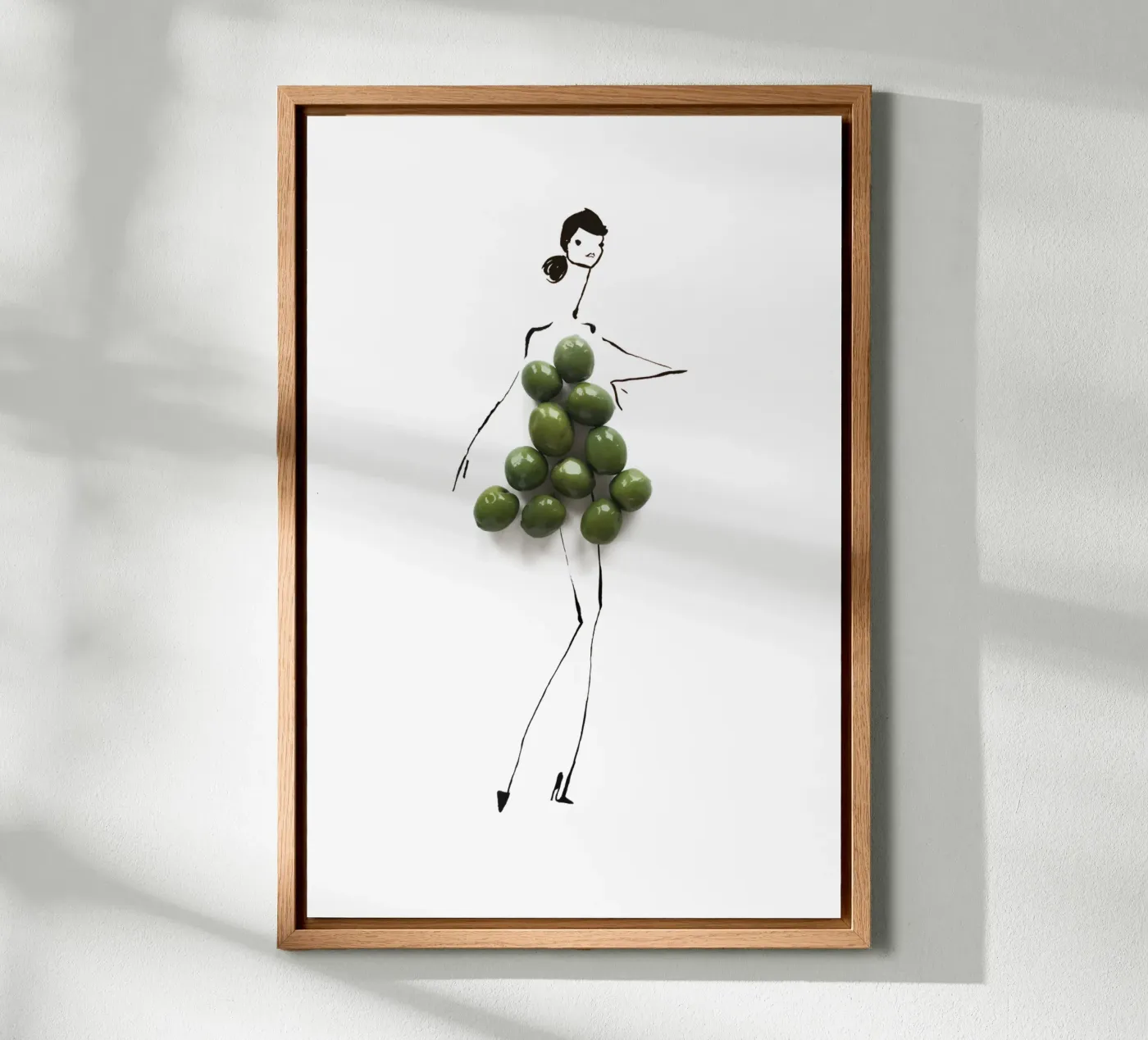 Olive Green pannello forex da Gretchen Roehrs