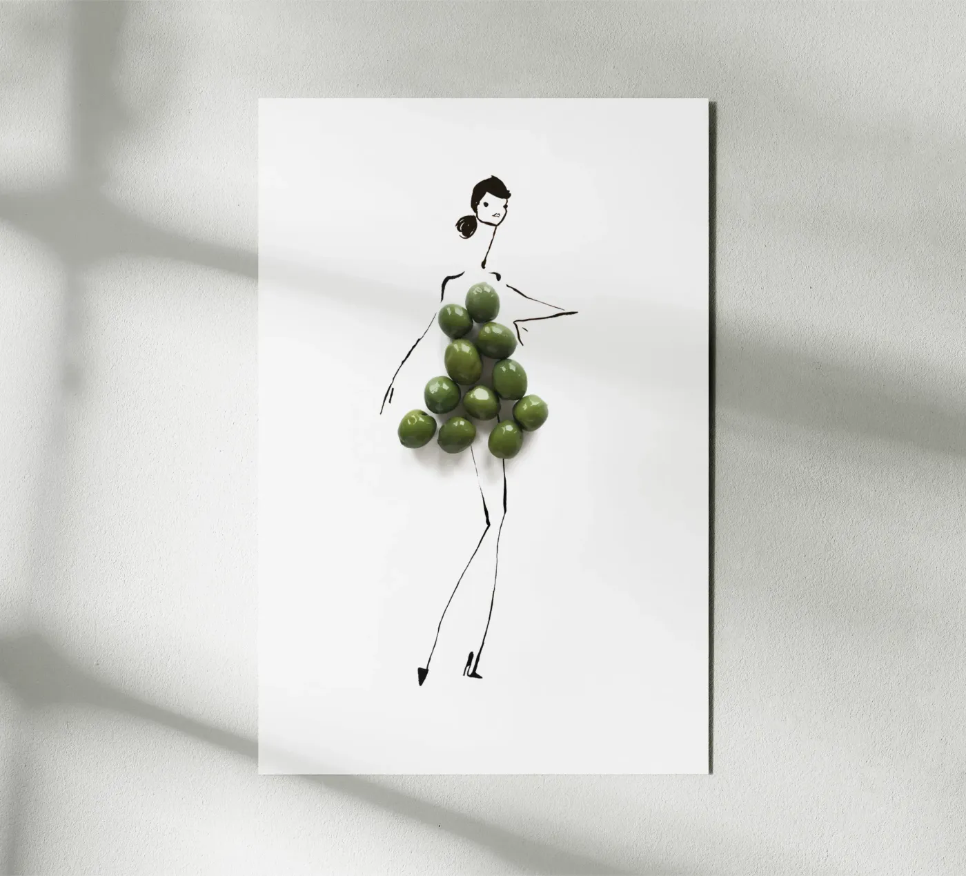 Olive Green pannello forex da Gretchen Roehrs