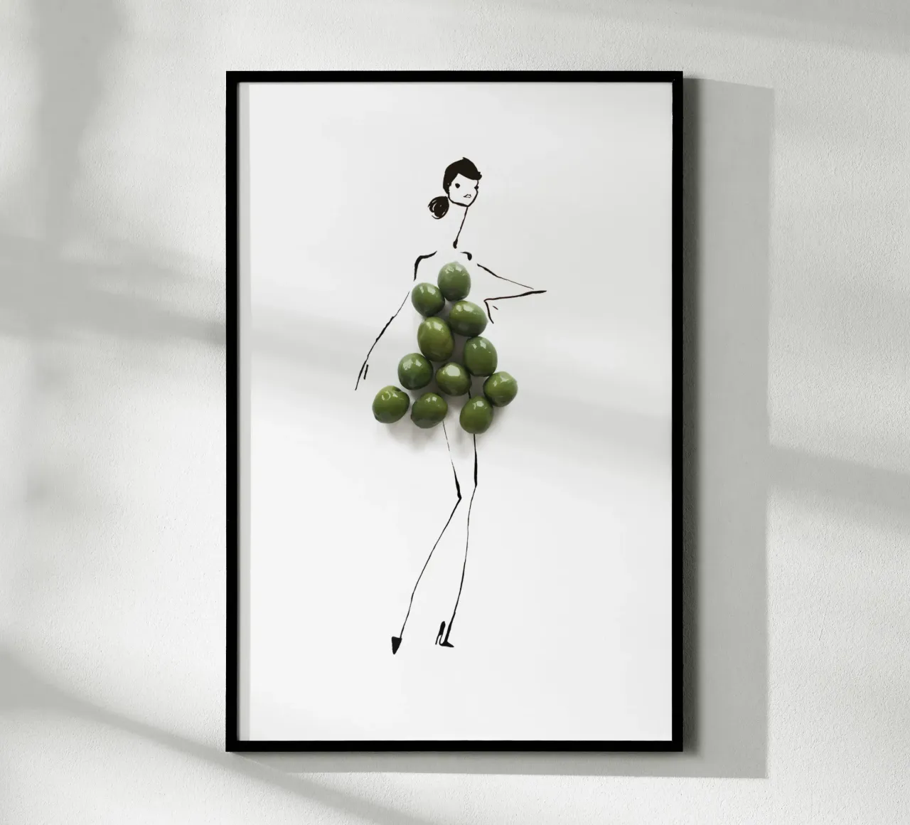 Olive Green poster da Gretchen Roehrs
