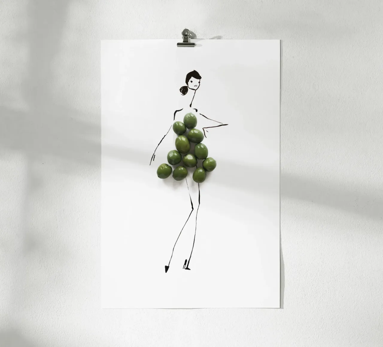 Olive Green poster da Gretchen Roehrs