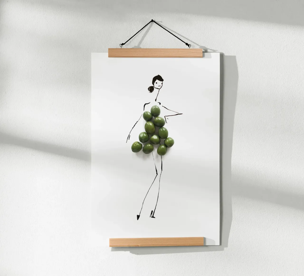 Olive Green poster da Gretchen Roehrs