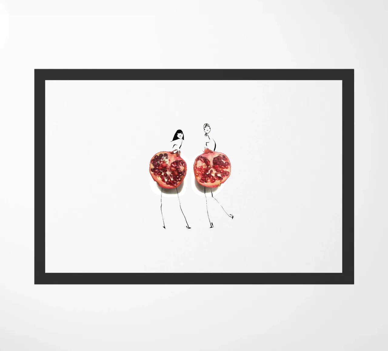 Pom Duo deurmat van Gretchen Roehrs