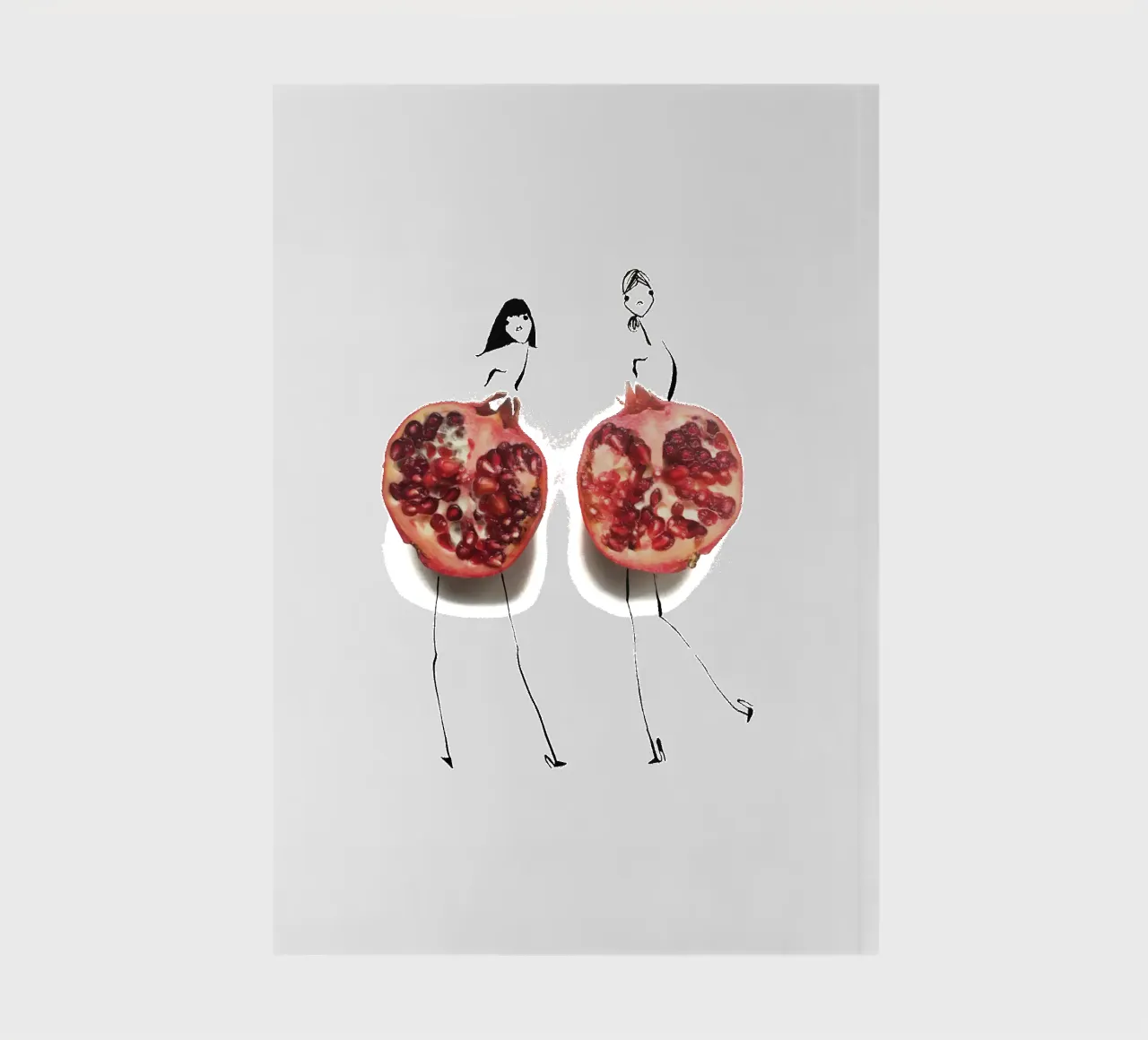 Pom Duo notebook by Gretchen Roehrs