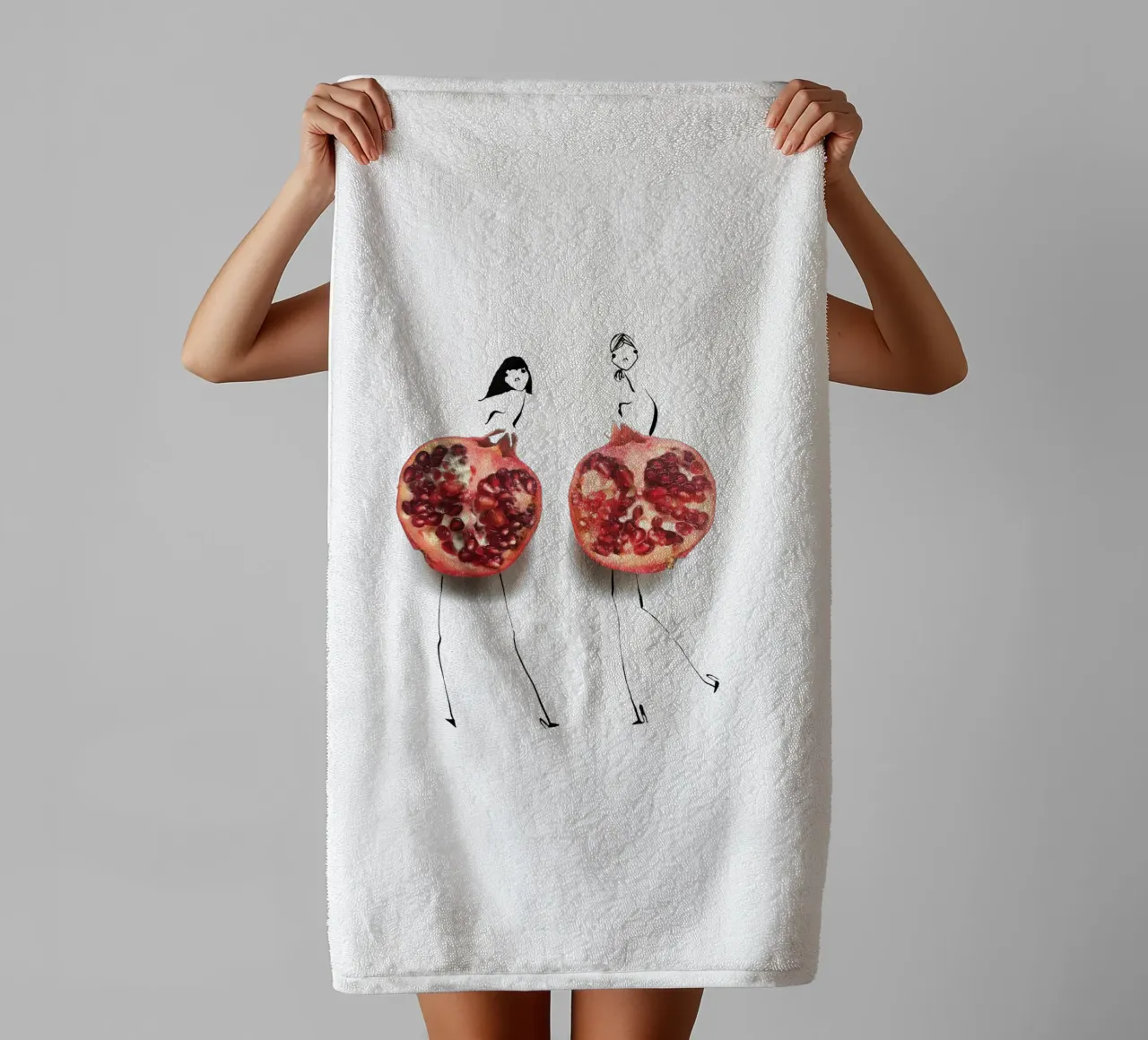 Pom Duo asciugamano da bagno da Gretchen Roehrs