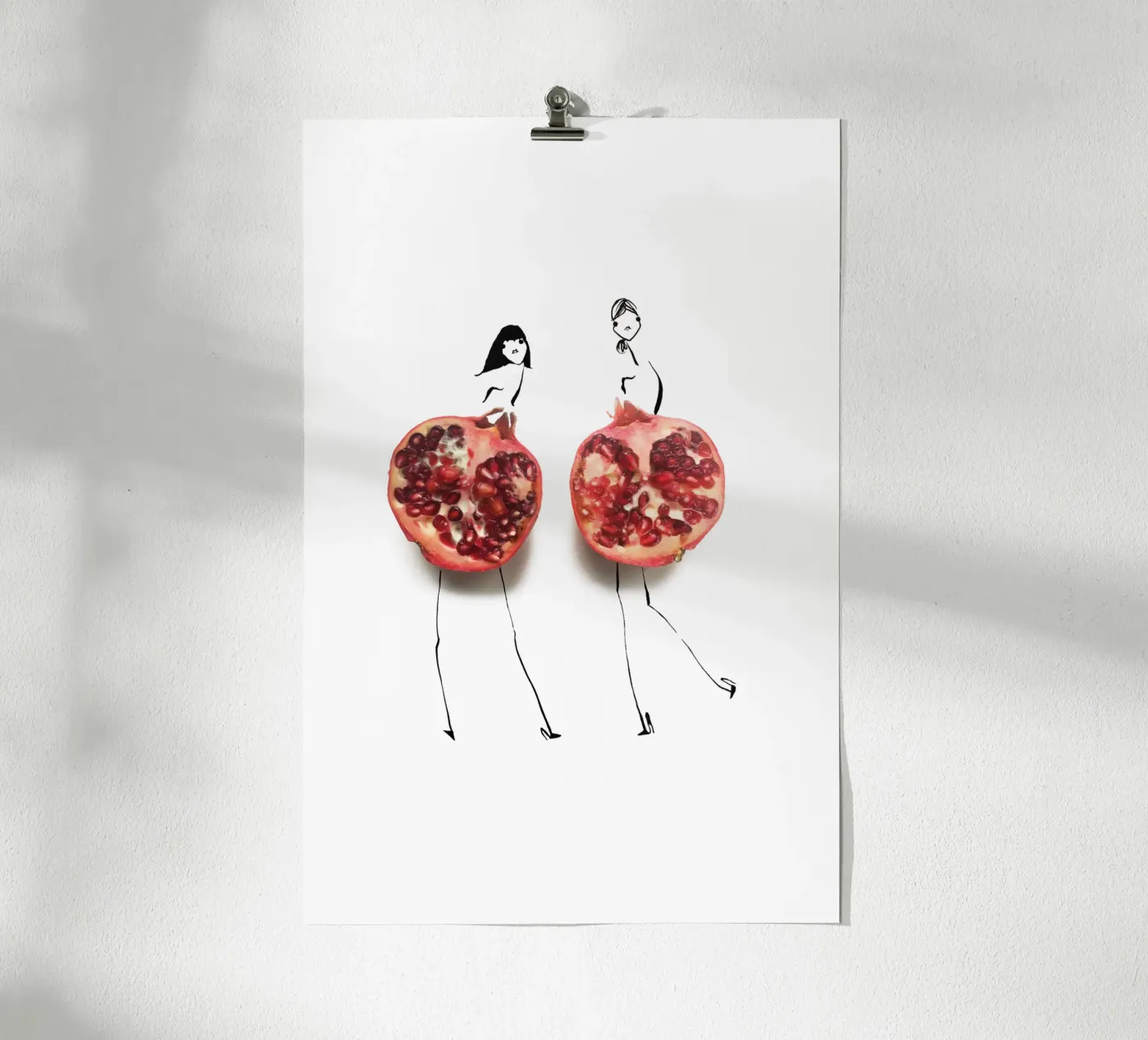 Pom Duo poster van Gretchen Roehrs