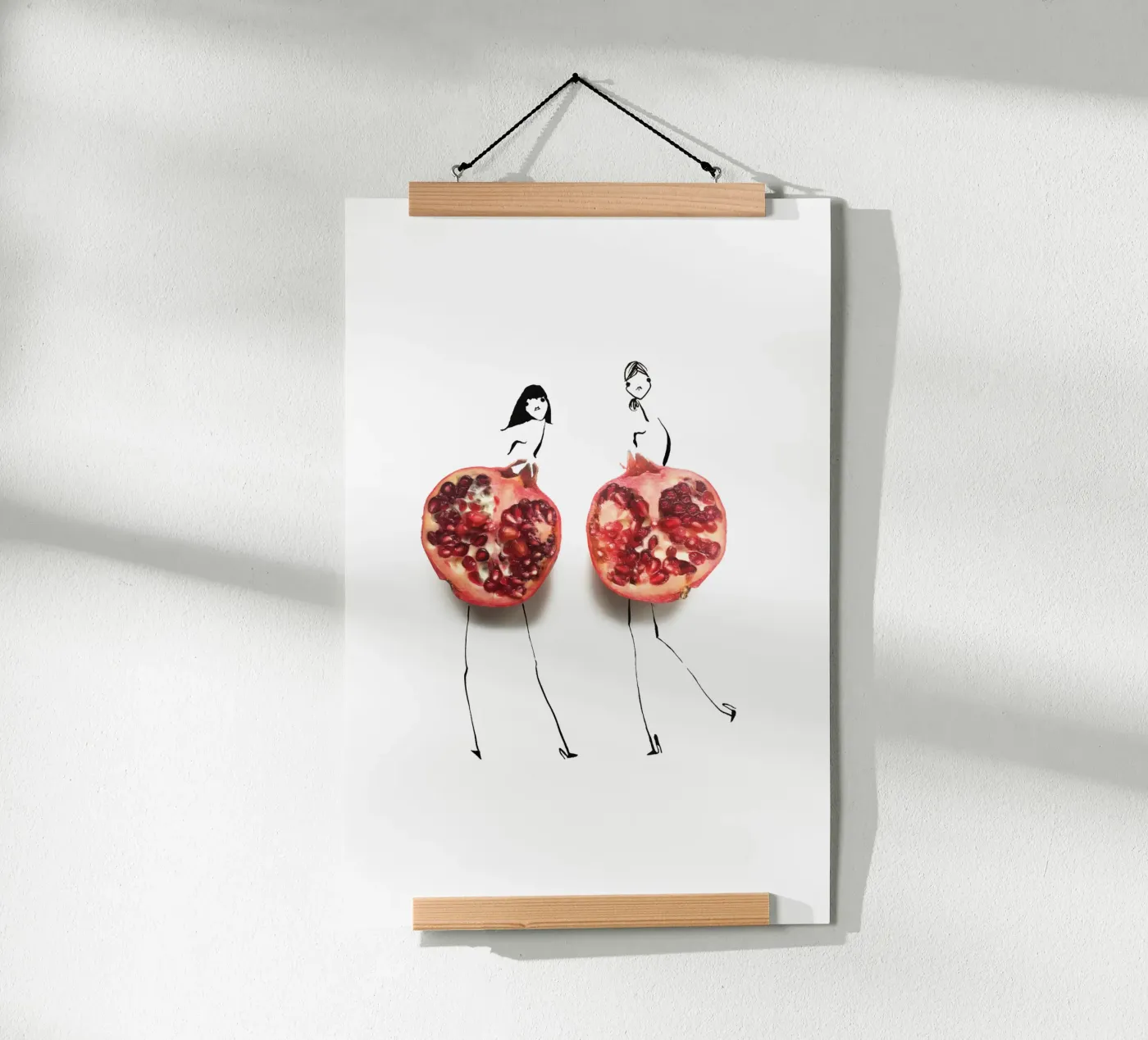 Pom Duo poster van Gretchen Roehrs