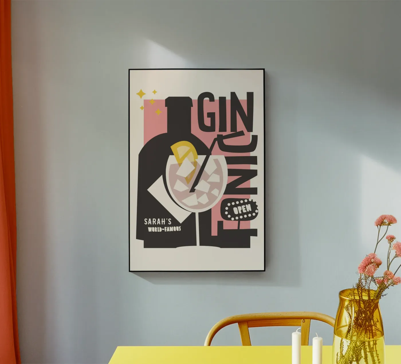 Gin Tonic plexiglas de DIGIDAVID