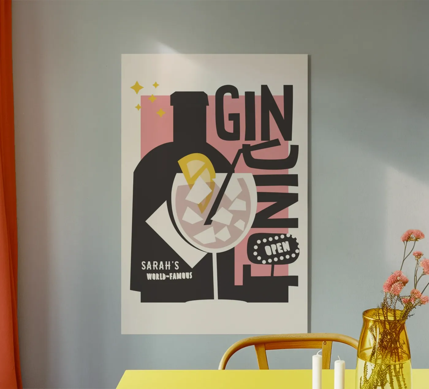 Gin Tonic plexiglas de DIGIDAVID