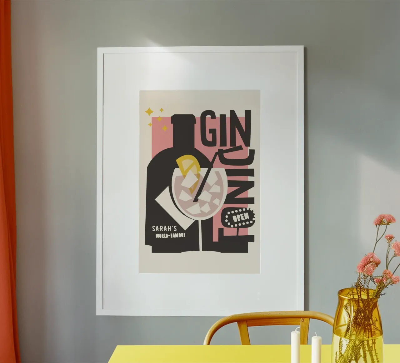 Gin Tonic carta hahnemühle da DIGIDAVID