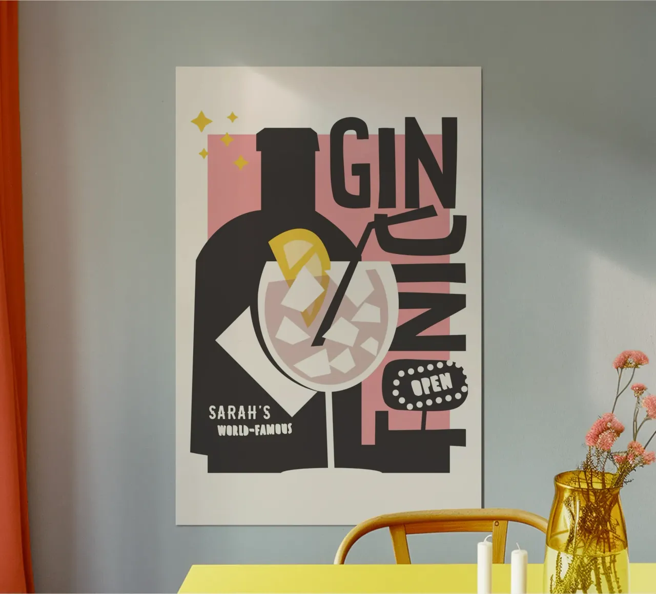 Gin Tonic carta hahnemühle da DIGIDAVID