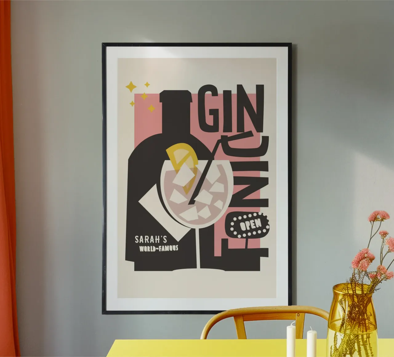 Gin Tonic carta hahnemühle da DIGIDAVID