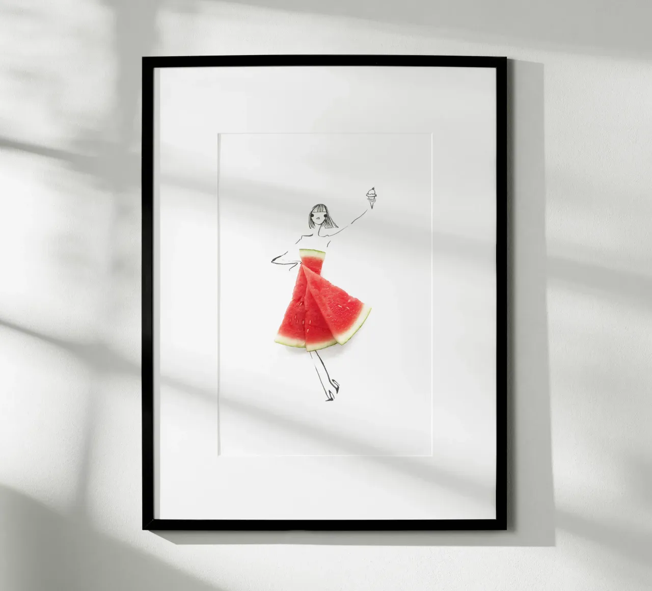 Watermelon Salut poster da Gretchen Roehrs