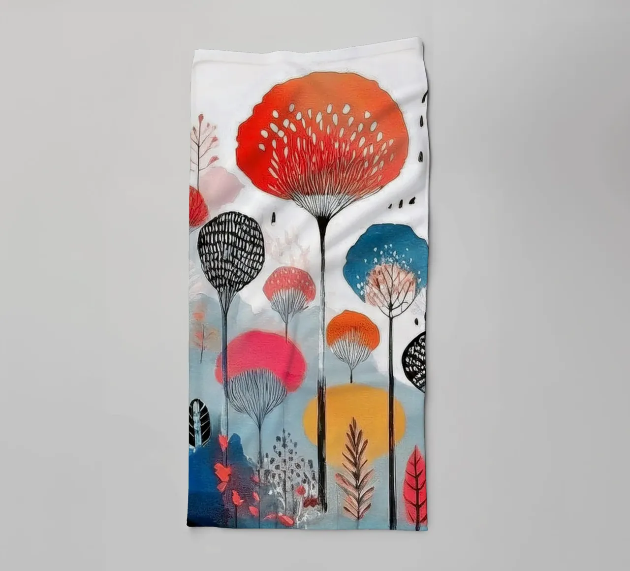 Botanical Harmony asciugamano da bagno da Hightown Design