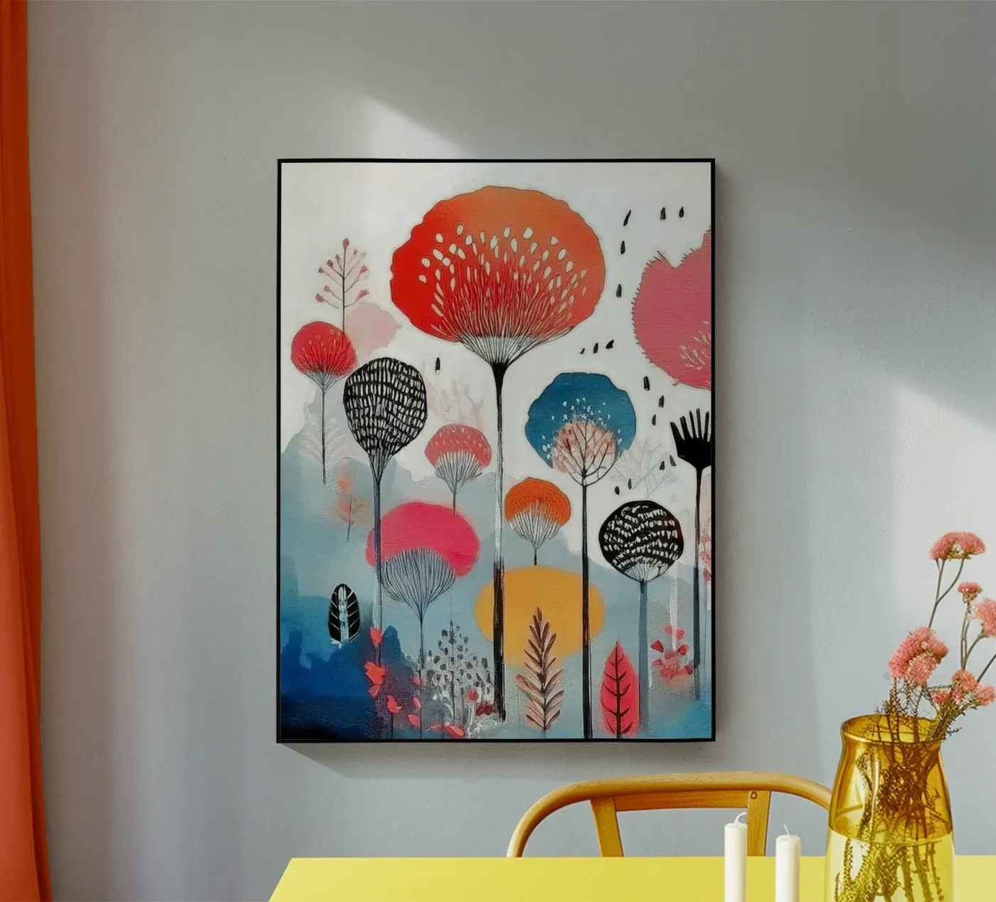 Botanical Harmony plexiglass da Hightown Design