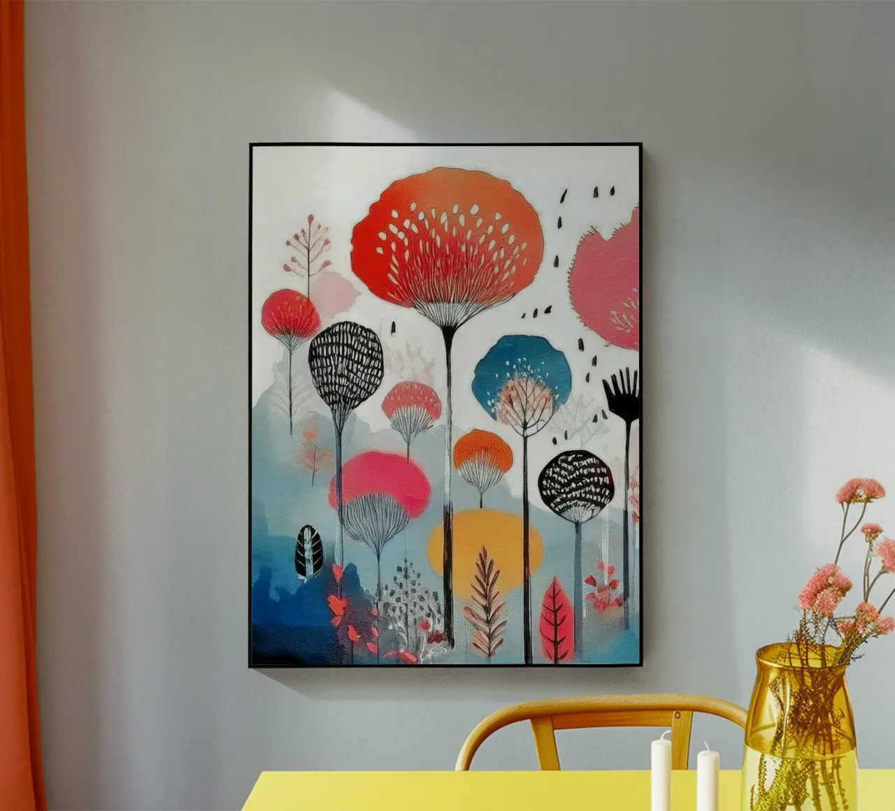 Botanical Harmony plexiglass da Hightown Design