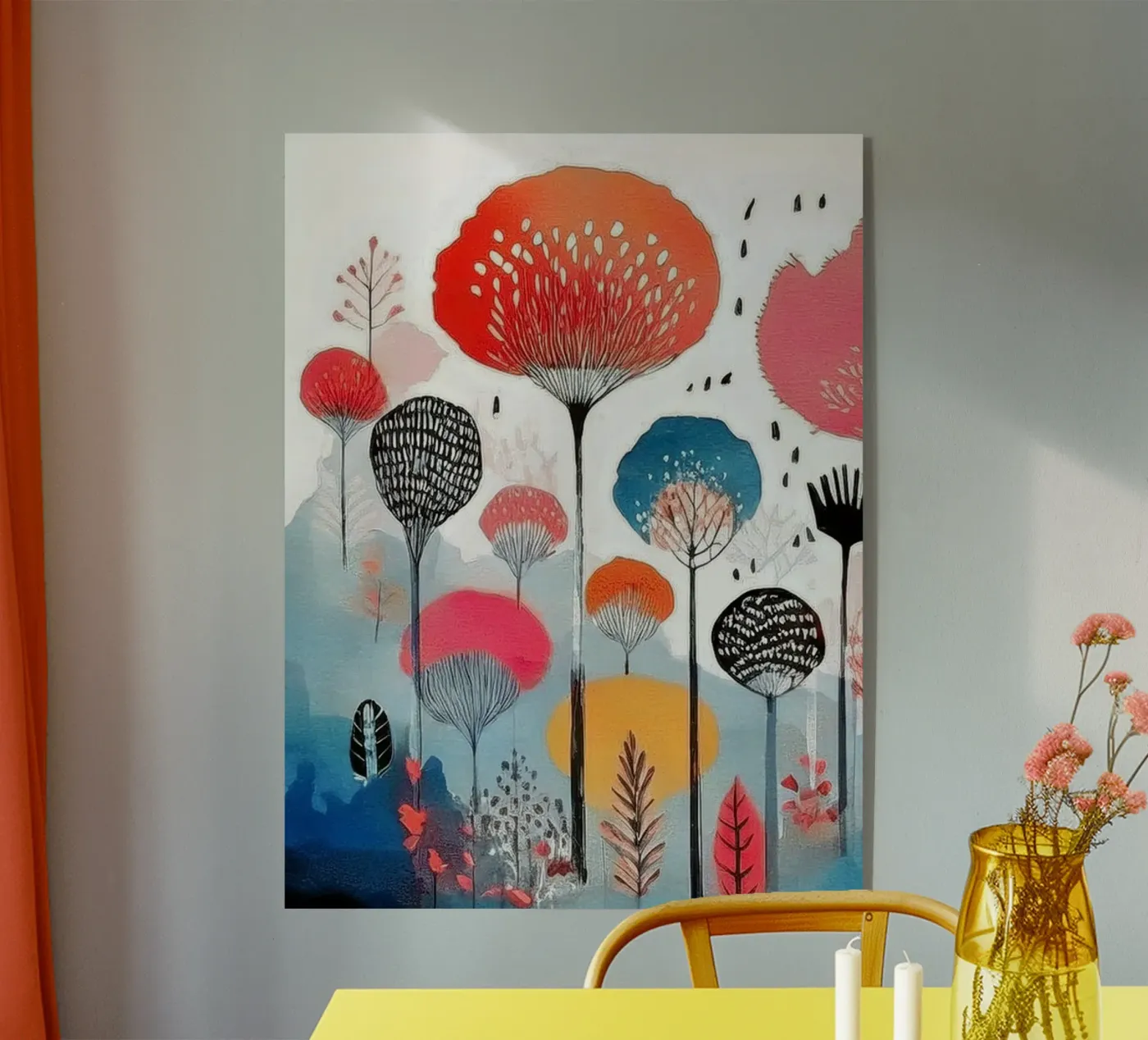 Botanical Harmony plexiglass da Hightown Design