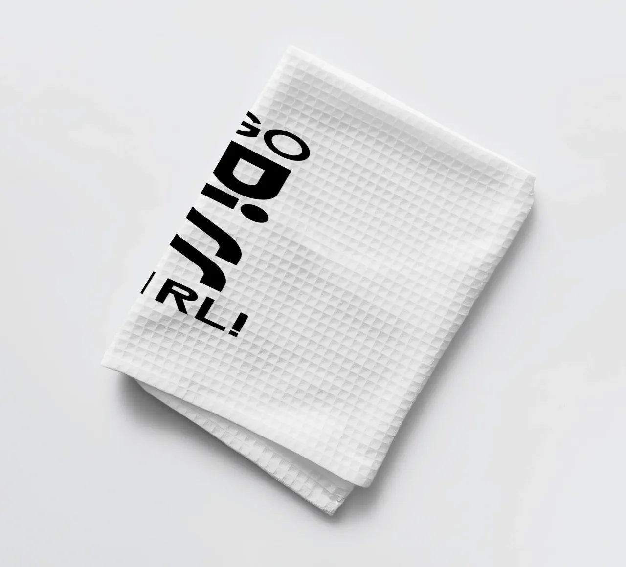 Go Piss Girl Semplice tipografia moderna e minimalista canovaccio da cucina da YV TYPOGRAPHY